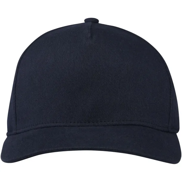 Onyx 5 panel Aware™ recycled cap - Elevate NXT Navy Blue