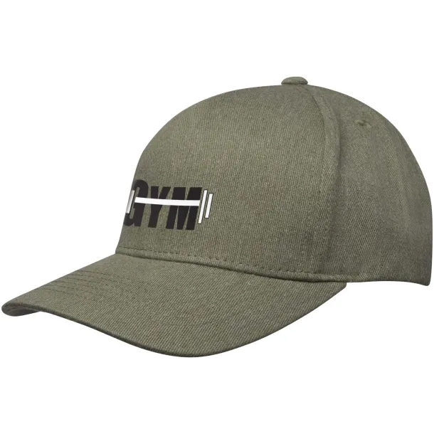 Onyx 5 panel Aware™ recycled cap - Elevate NXT Green
