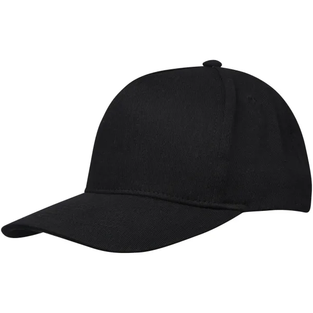Onyx 5 panel Aware™ recycled cap - Elevate NXT Crna