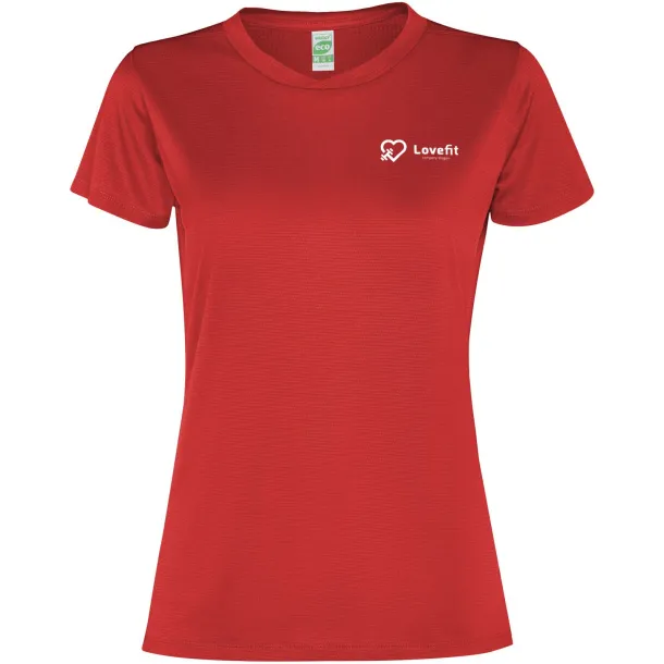 Slam short sleeve women's sports t-shirt - Roly Red