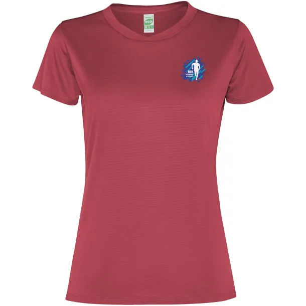 Slam short sleeve women's sports t-shirt - Roly Berry Red