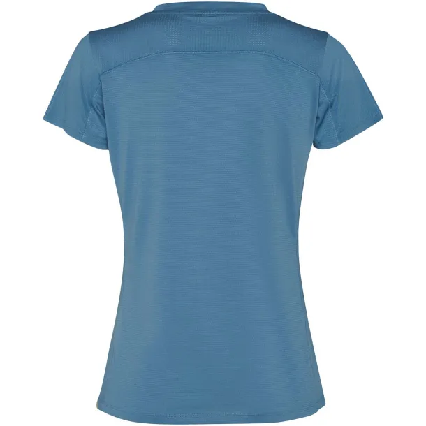 Slam short sleeve women's sports t-shirt - Roly Storm blue