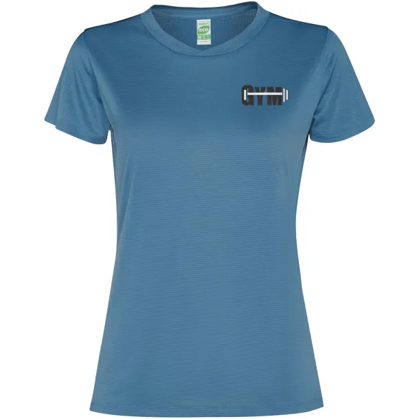 Slam short sleeve women's sports t-shirt - Roly Storm blue