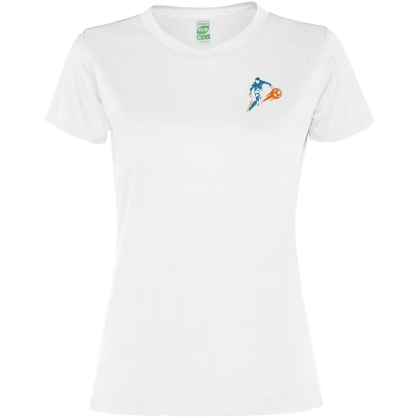 Slam short sleeve women's sports t-shirt - Roly White