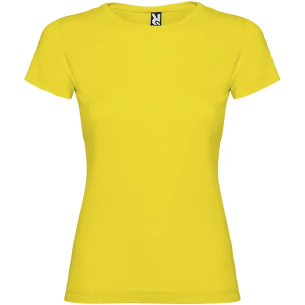 Jamaica short sleeve women's t-shirt - Roly Yellow