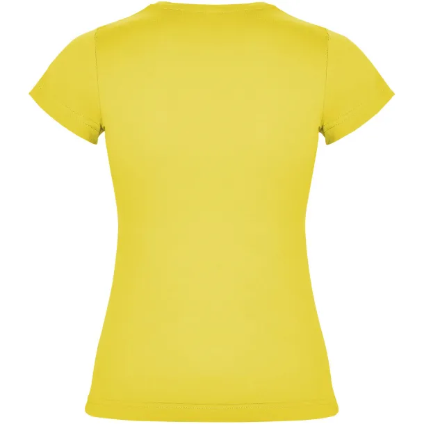 Jamaica short sleeve women's t-shirt - Roly Yellow