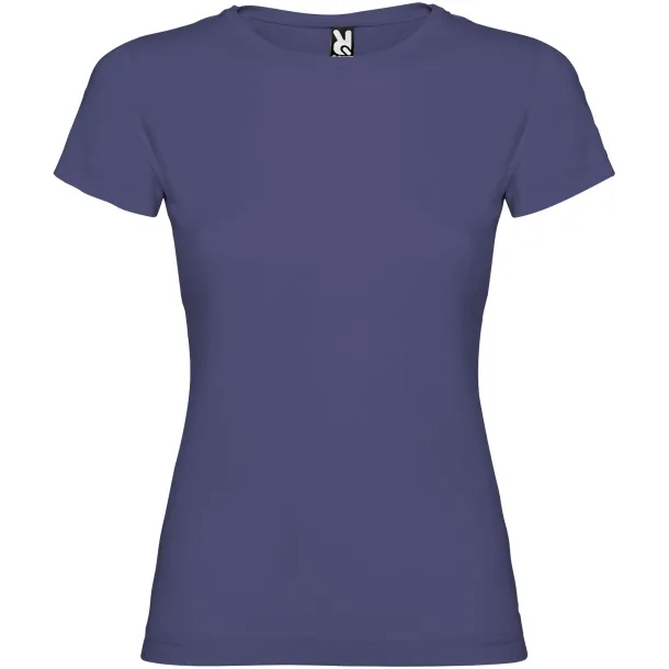 Jamaica short sleeve women's t-shirt - Roly Blue Denim