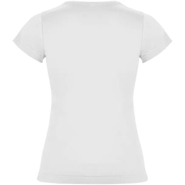 Jamaica short sleeve women's t-shirt - Roly White