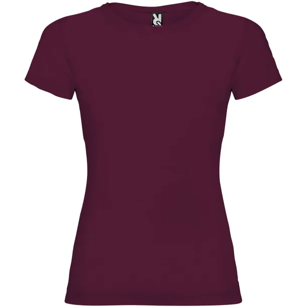 Jamaica short sleeve women's t-shirt - Roly Burgundy