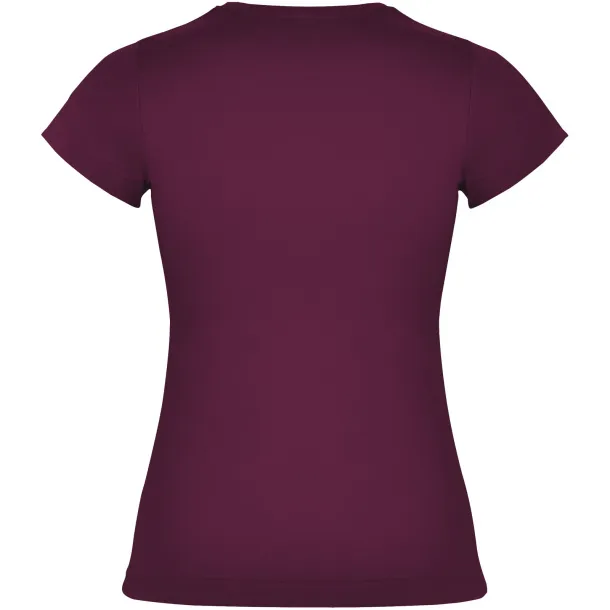 Jamaica short sleeve women's t-shirt - Roly Burgundy
