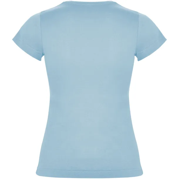 Jamaica short sleeve women's t-shirt - Roly Sky blue