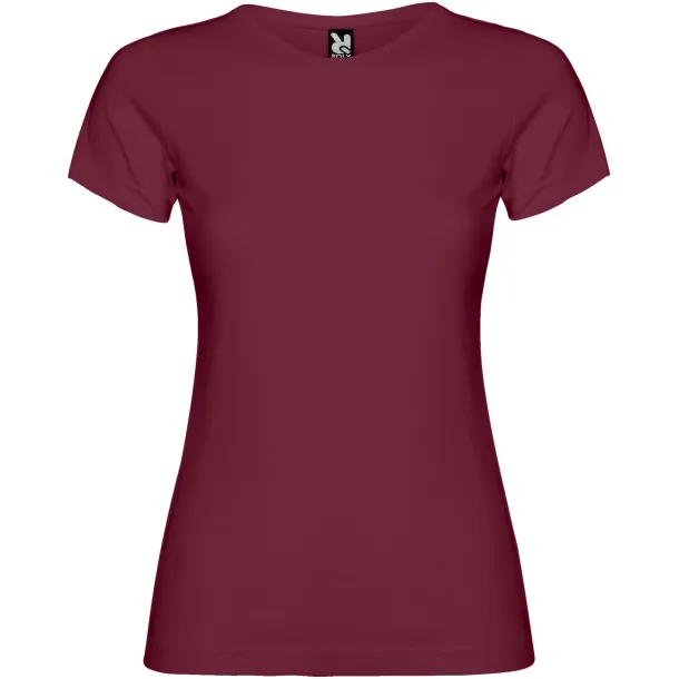 Jamaica short sleeve women's t-shirt - Roly Garnet