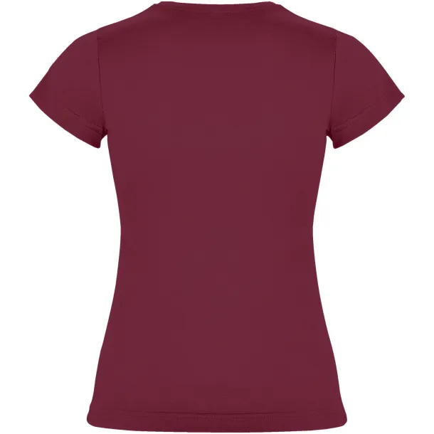 Jamaica short sleeve women's t-shirt - Roly Garnet