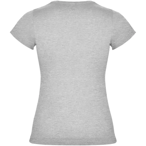 Jamaica short sleeve women's t-shirt - Roly Marl Grey