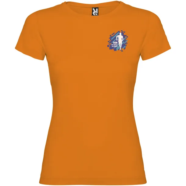 Jamaica short sleeve women's t-shirt - Roly Orange