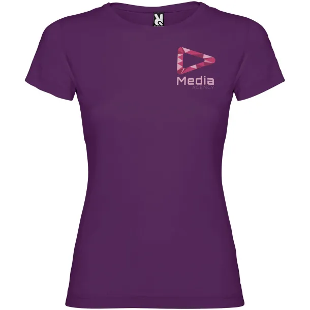 Jamaica short sleeve women's t-shirt - Roly Purple