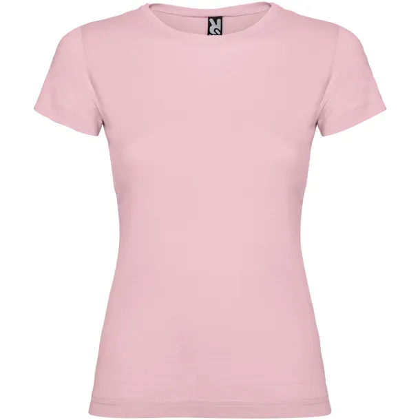 Jamaica short sleeve women's t-shirt - Roly Light pink