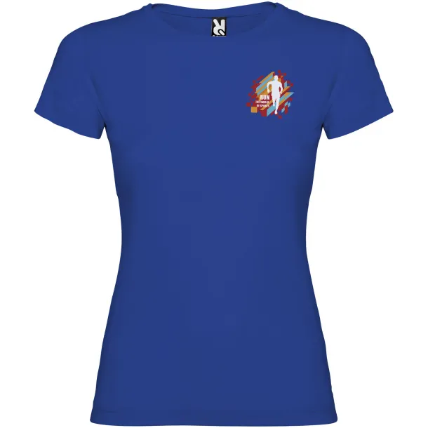 Jamaica short sleeve women's t-shirt - Roly Royal blue