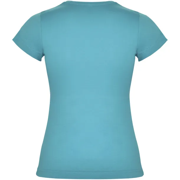 Jamaica short sleeve women's t-shirt - Roly Turquois