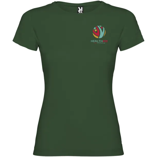 Jamaica short sleeve women's t-shirt - Roly Bottle green