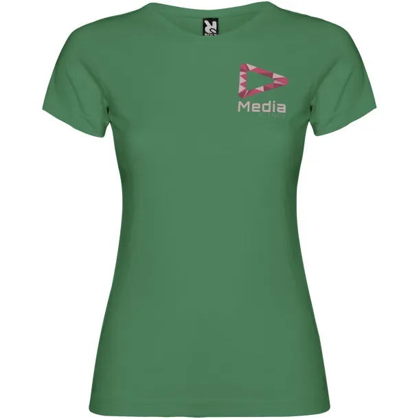 Jamaica short sleeve women's t-shirt - Roly Kelly zelena