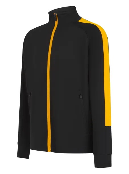  KID'S KNITTED TRACKSUIT TOP - Finden + Hales Black Gold
