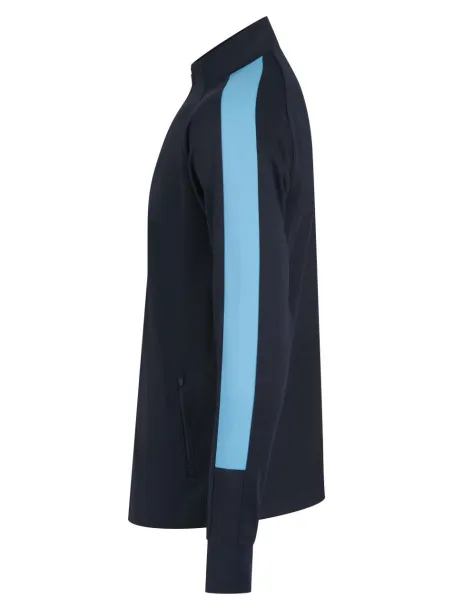  KID'S KNITTED TRACKSUIT TOP - Finden + Hales Washed Midnight Blue Sky