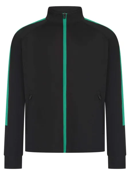  KID'S KNITTED TRACKSUIT TOP - Finden + Hales Black Emerald