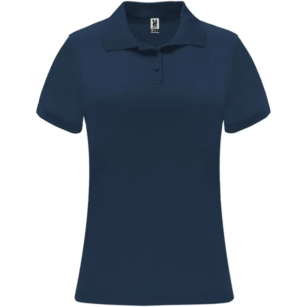 Monzha short sleeve women's sports polo - Roly Mornarski plava