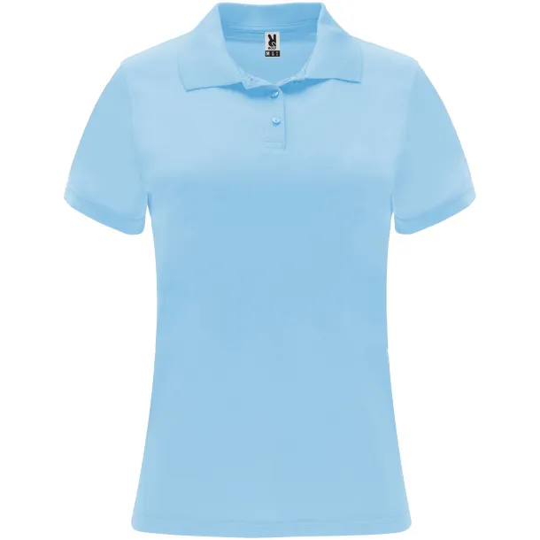 Monzha ženska sportska polo majica kratkih rukava, 150 g/m² - Roly Sky blue