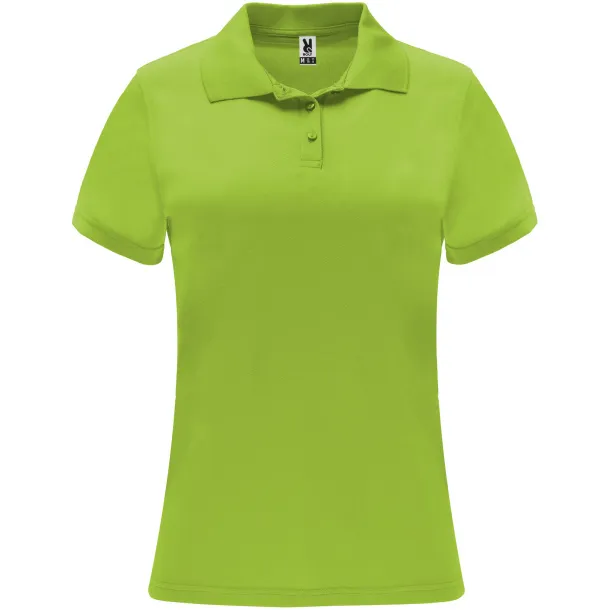 Monzha ženska sportska polo majica kratkih rukava, 150 g/m² - Roly Limeta