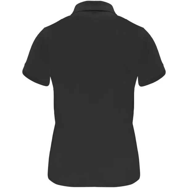 Monzha ženska sportska polo majica kratkih rukava, 150 g/m² - Roly Crna
