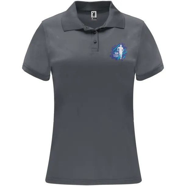 Monzha short sleeve women's sports polo - Roly Lead
