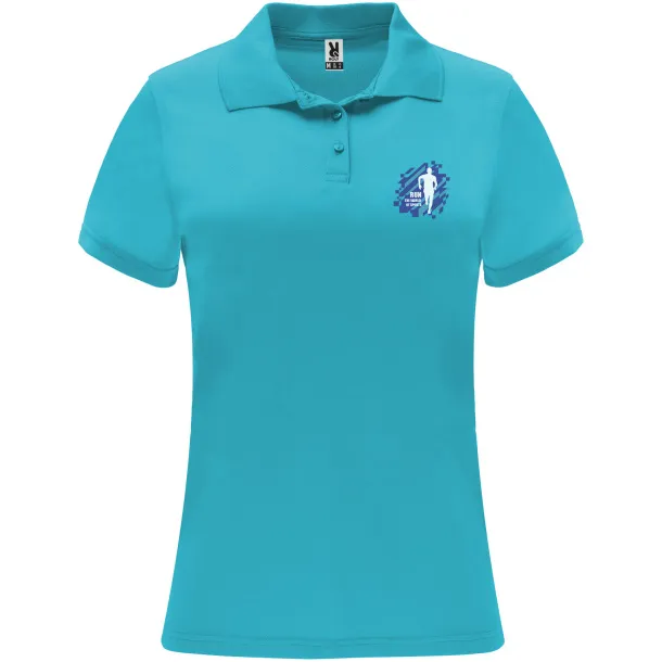 Monzha ženska sportska polo majica kratkih rukava - Roly Tirkizna