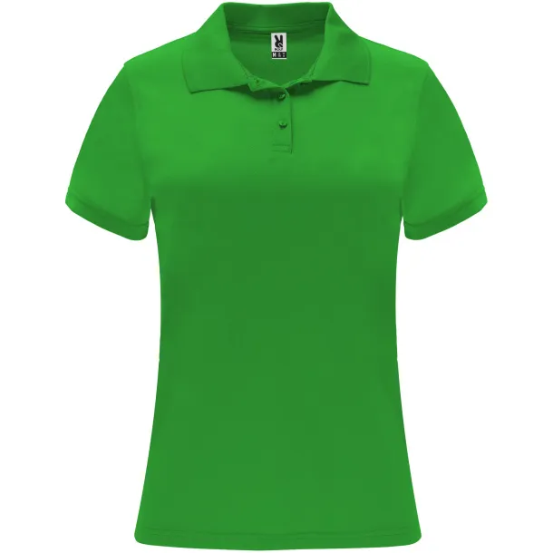Monzha ženska sportska polo majica kratkih rukava, 150 g/m² - Roly Fern green
