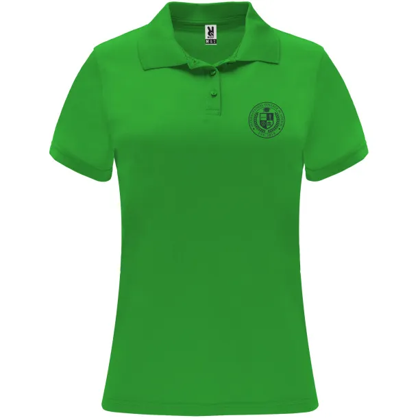 Monzha ženska sportska polo majica kratkih rukava, 150 g/m² - Roly Fern green