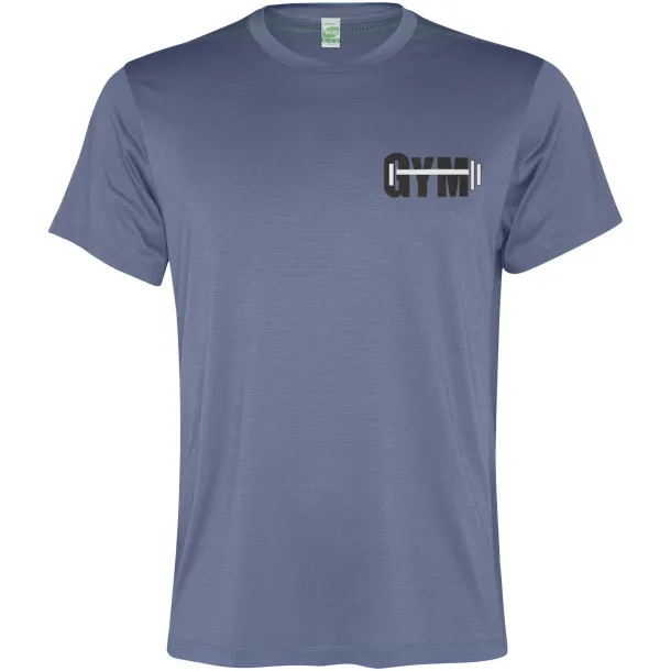 Slam short sleeve men's sports t-shirt - Roly Zen Blue