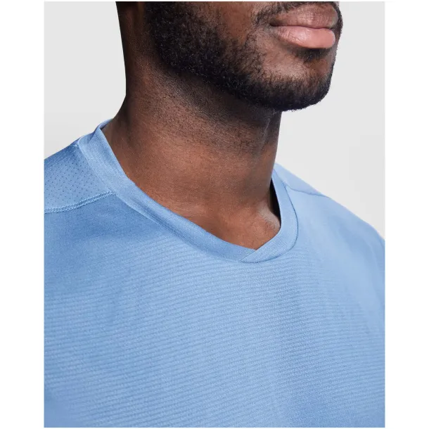 Slam short sleeve men's sports t-shirt - Roly Crna