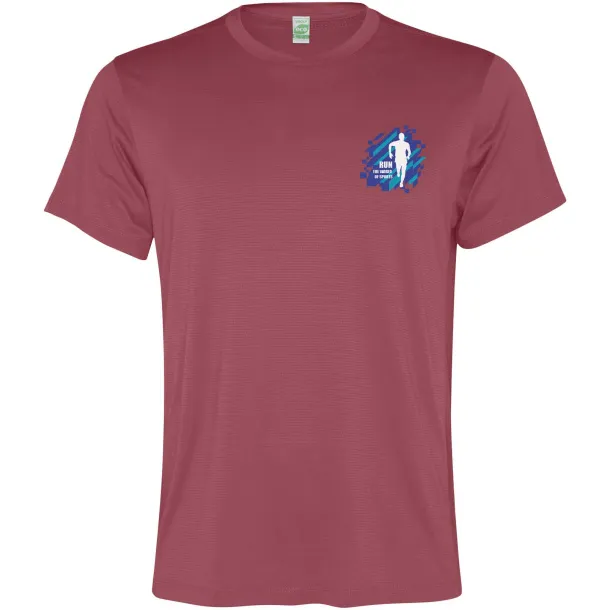 Slam short sleeve men's sports t-shirt - Roly Berry Red