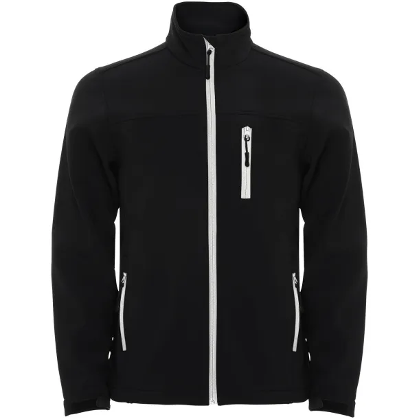 Antartida muška softshell jakna - Roly Solid black