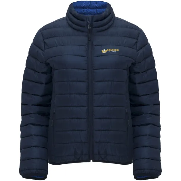 Finland women's insulated jacket - Roly Navy Blue