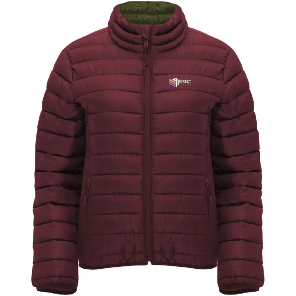 Finland women's insulated jacket - Roly Garnet