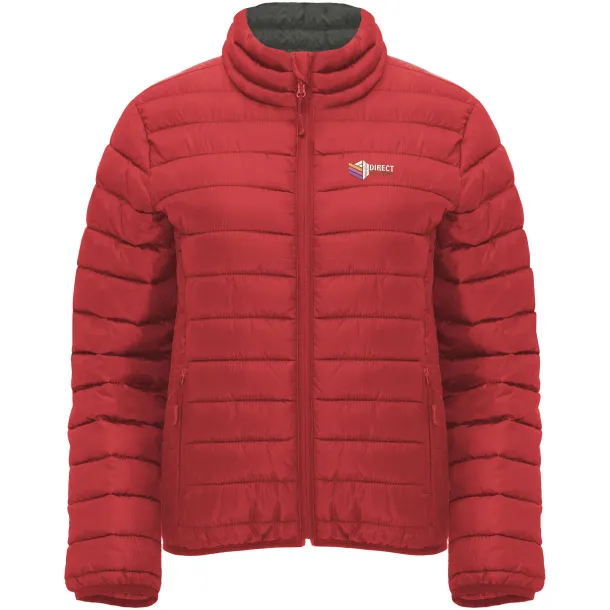 Finland women's insulated jacket - Roly Red