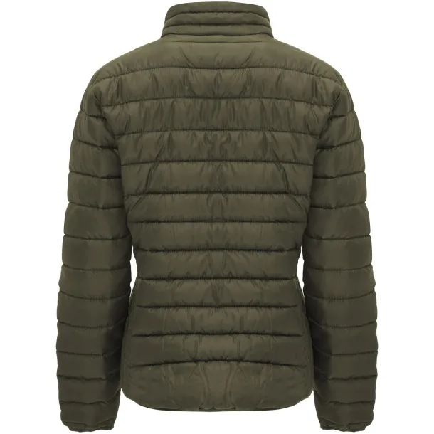Finland women's insulated jacket - Roly Militar Green