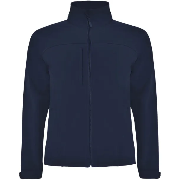 Rudolph unisex softshell jacket - Roly Navy Blue