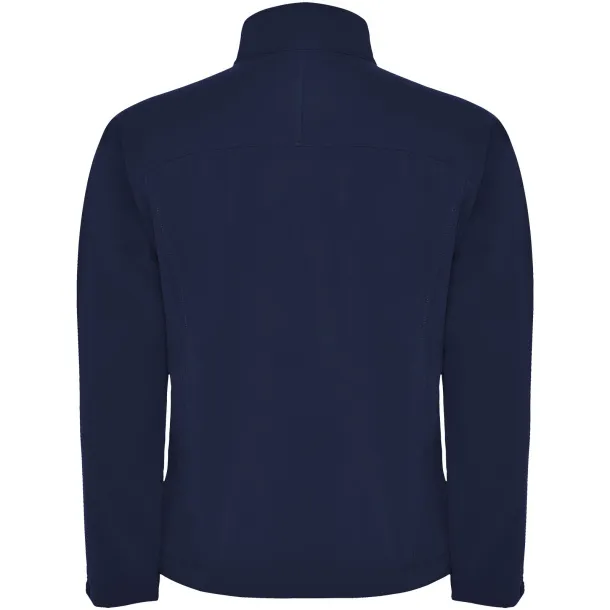 Rudolph unisex softshell jacket - Roly Navy Blue