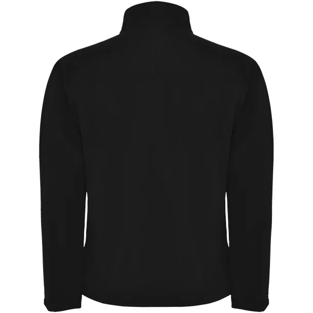Rudolph unisex softshell jacket - Roly Solid black