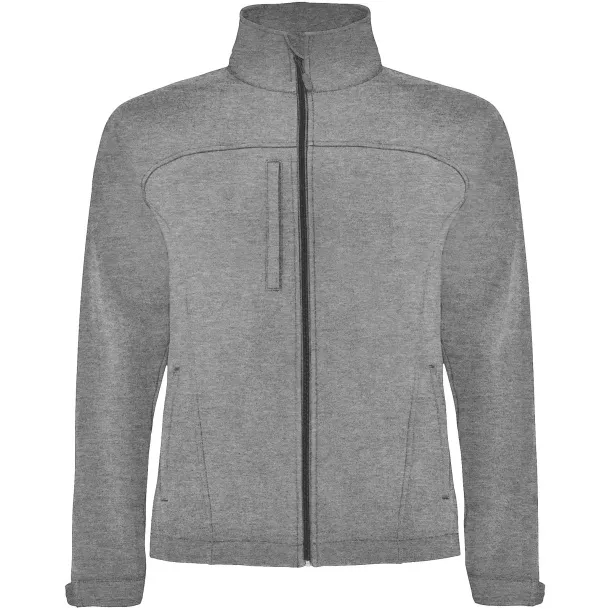 Rudolph unisex softshell jacket - Roly Heather black