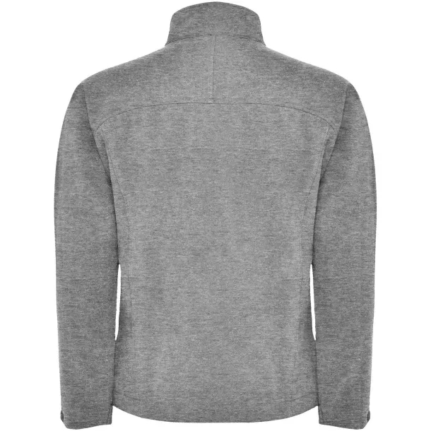 Rudolph unisex softshell jacket - Roly Heather black
