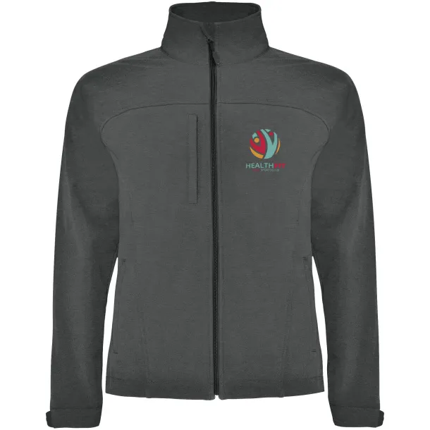 Rudolph unisex softshell jacket - Roly Dark Lead